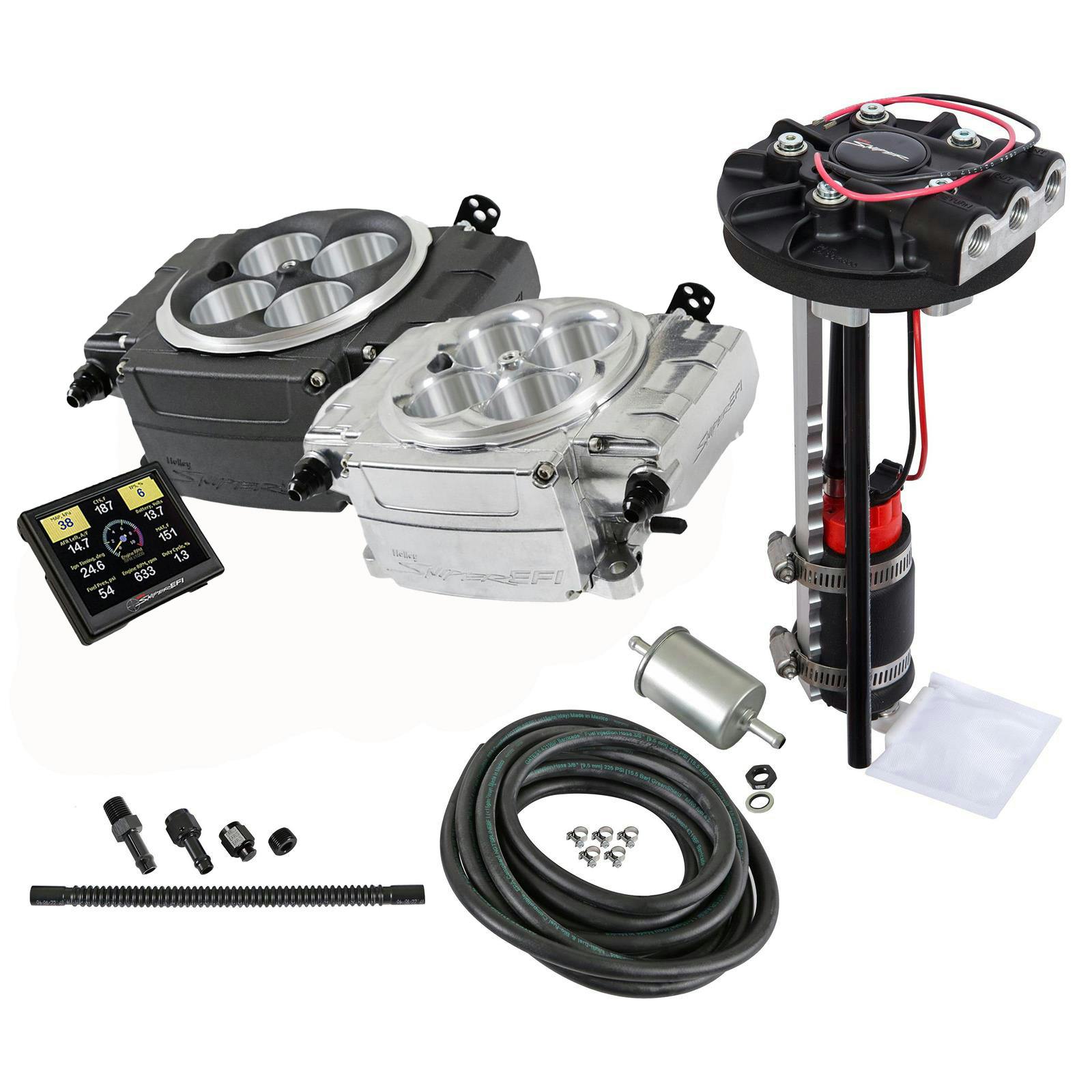 Holley Sniper 2 EFI Returnless Kit, Without PDM, 3.5 In Handheld