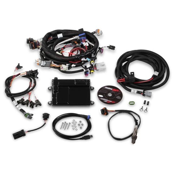 Holley 550-607 HP EFI ECU & Harness Kit, LS2/LS3/LS7, Bosch O2