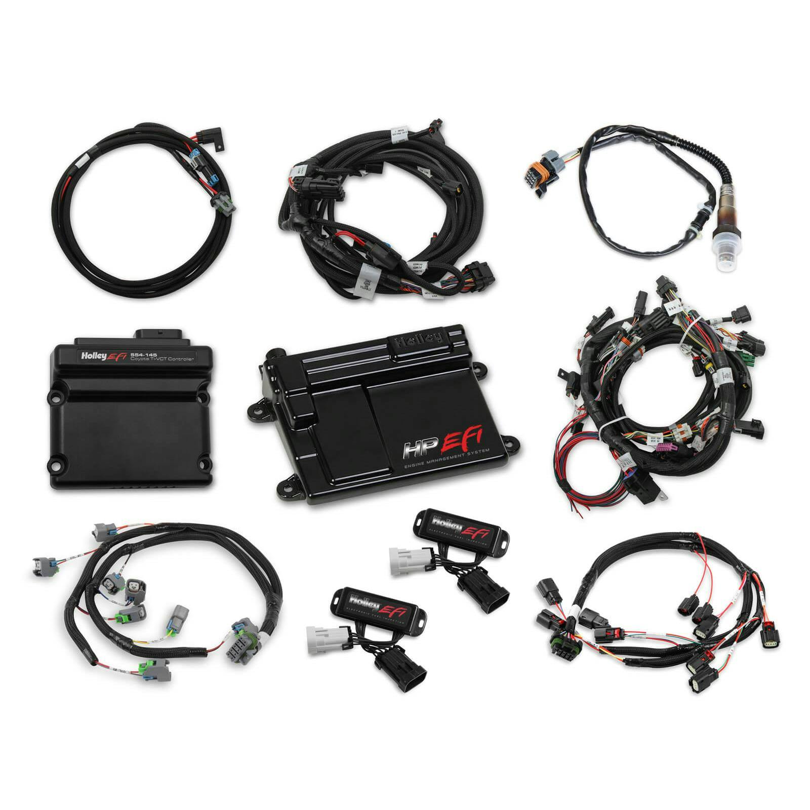 Holley 550-619 2011-2012 Ford Coyote Ti-VCT HP EFI Kit, Bosch O2