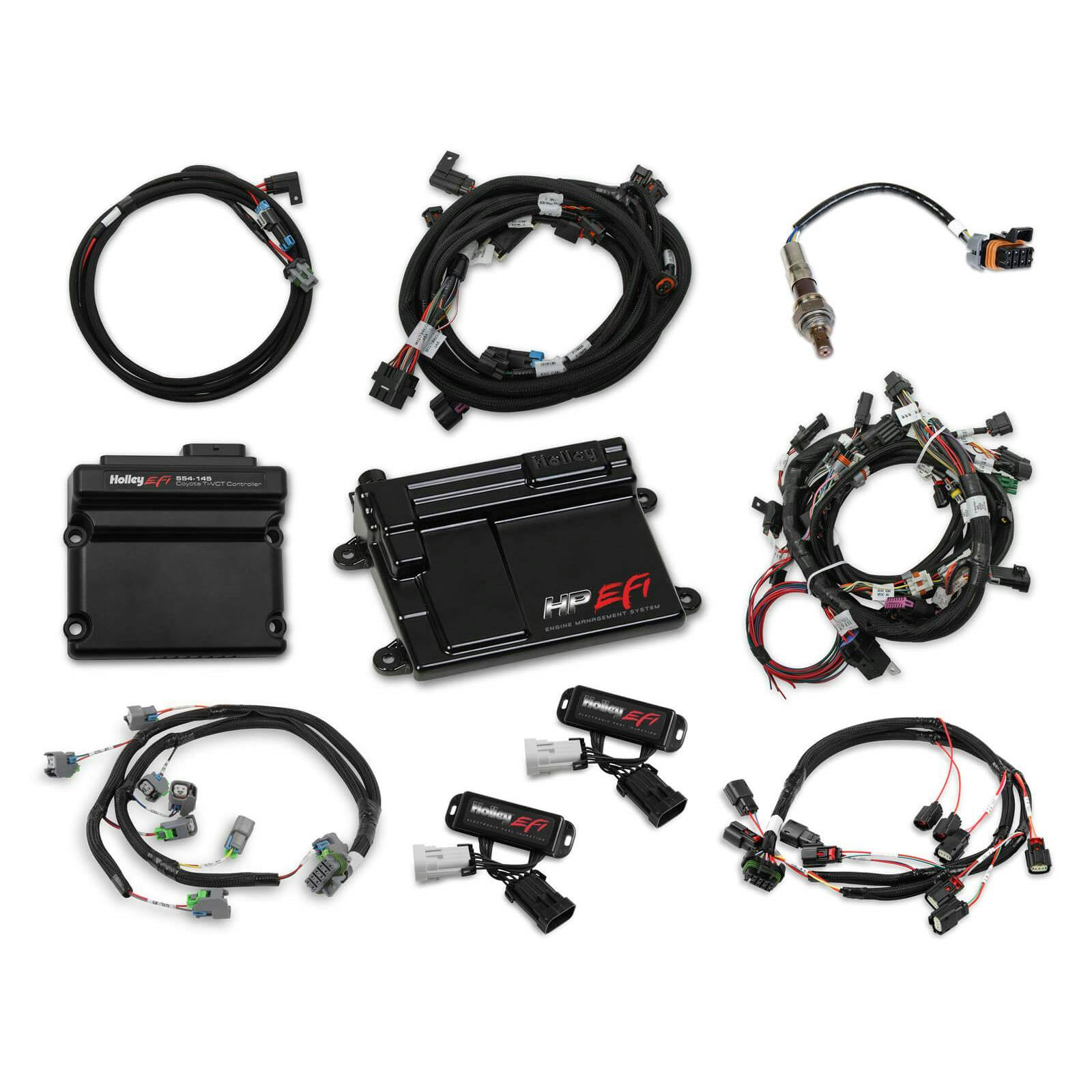 Holley 550-625N 2013-2017 Ford Coyote Ti-VCT HP EFI Kit, NTK O2