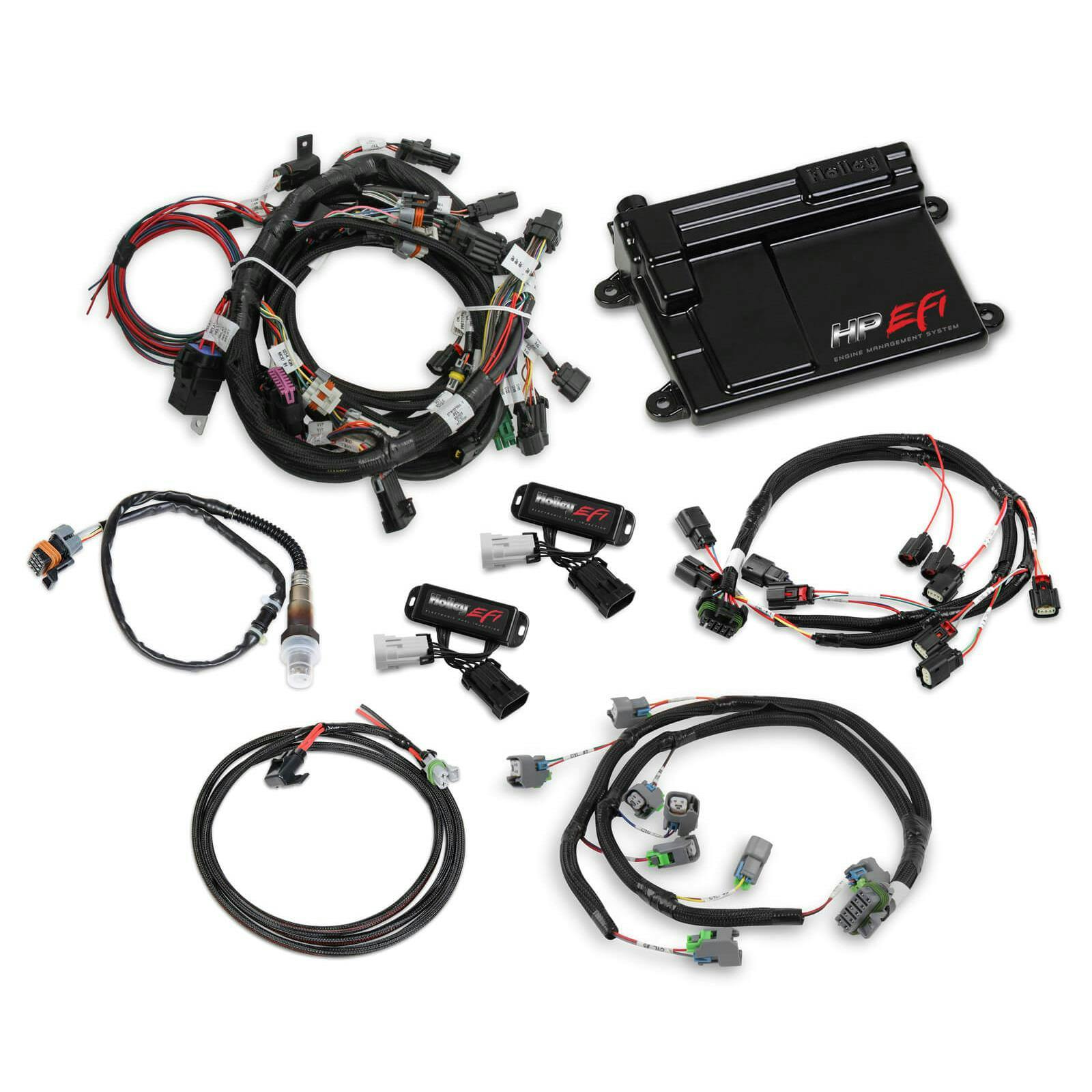 Holley 550-628 Ford Coyote Ti-VCT Capable HP EFI Kit, Bosch O2