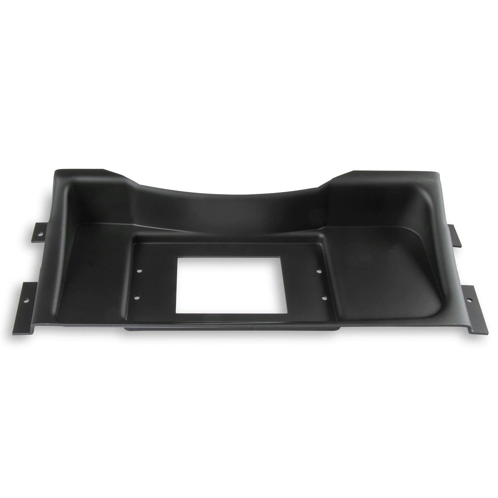 Holley 553-308 95-98 GM Truck Dash Bezel, 7.5 Inch Dash, Black