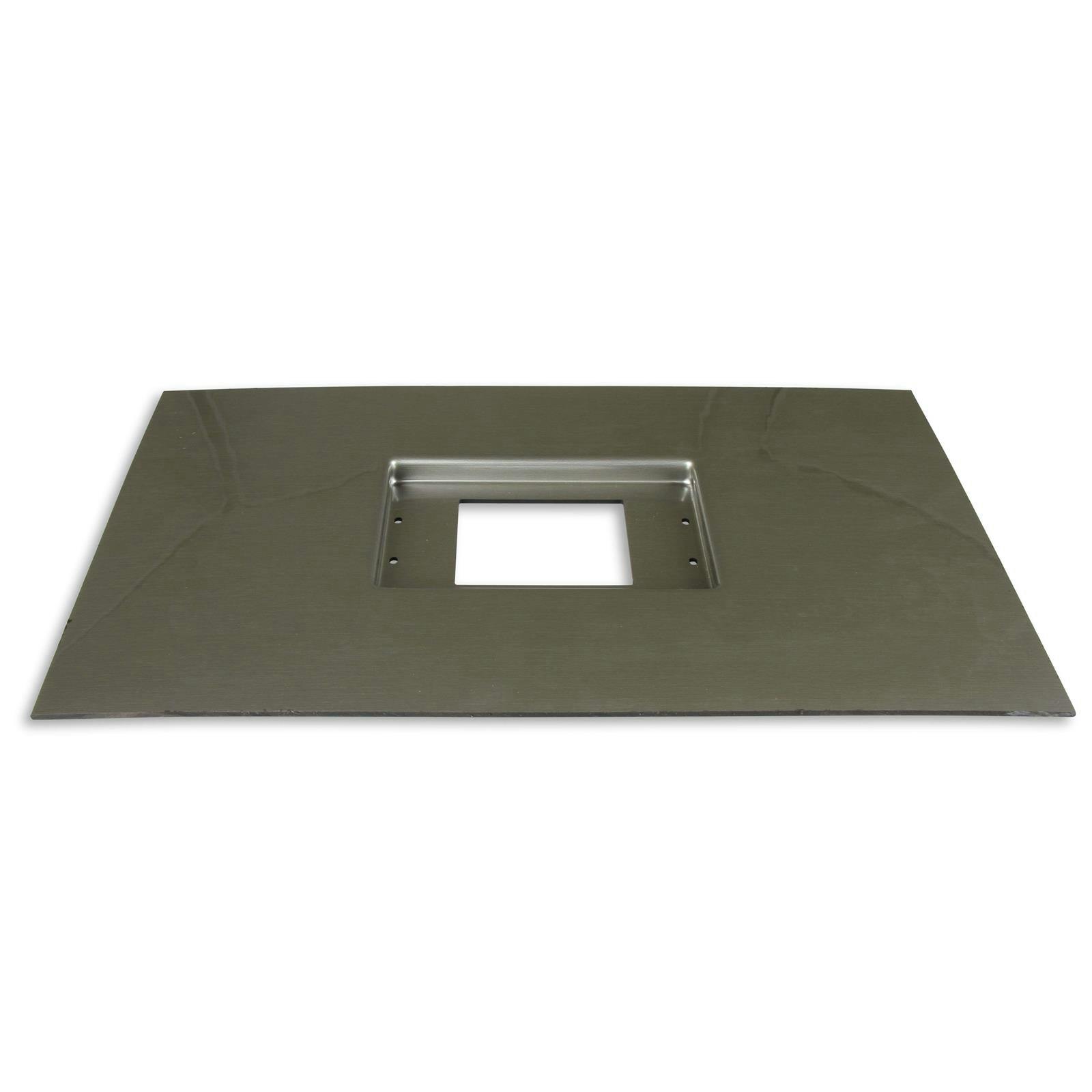 Holley 553-357 7.5 Inch Pro Dash Panel, Brushed Aluminum Finish