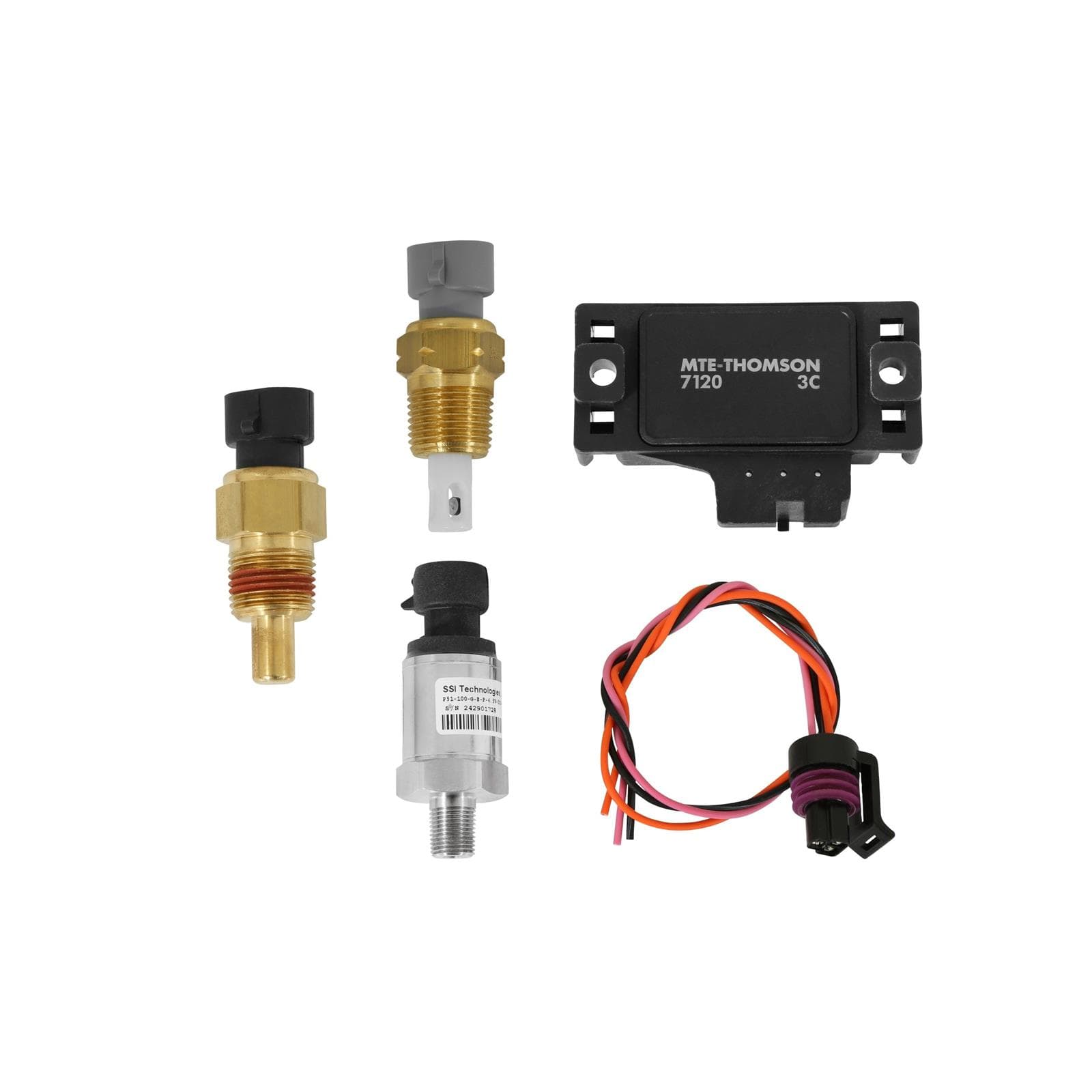 Holley EFI 554-202 Budget Temp, Pressure, IAT and Map Sensor Kit