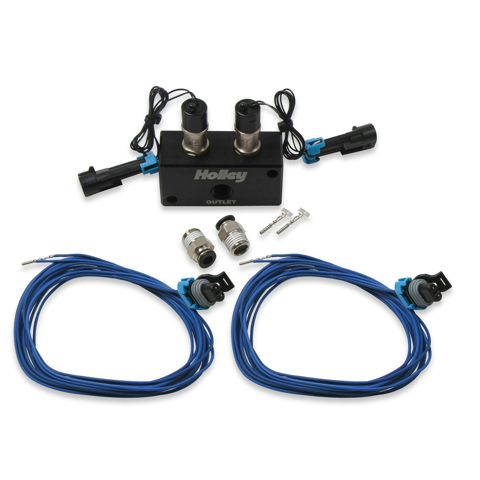 Holley 557-201 EFI High Flow Dual Solenoid Boost Control Kit