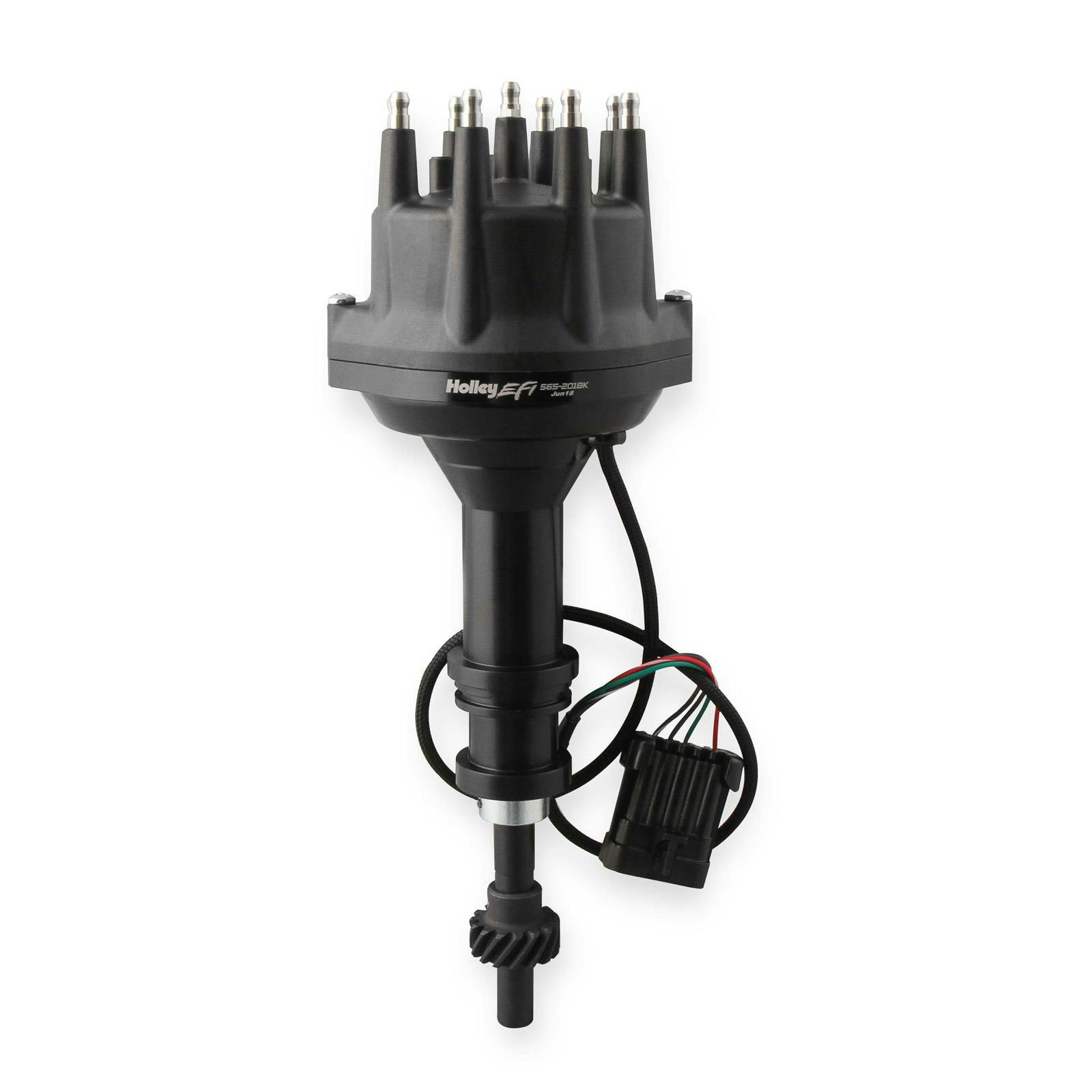 Holley 565-205BK EFI Dual Sync Ford FE Distributor, Black