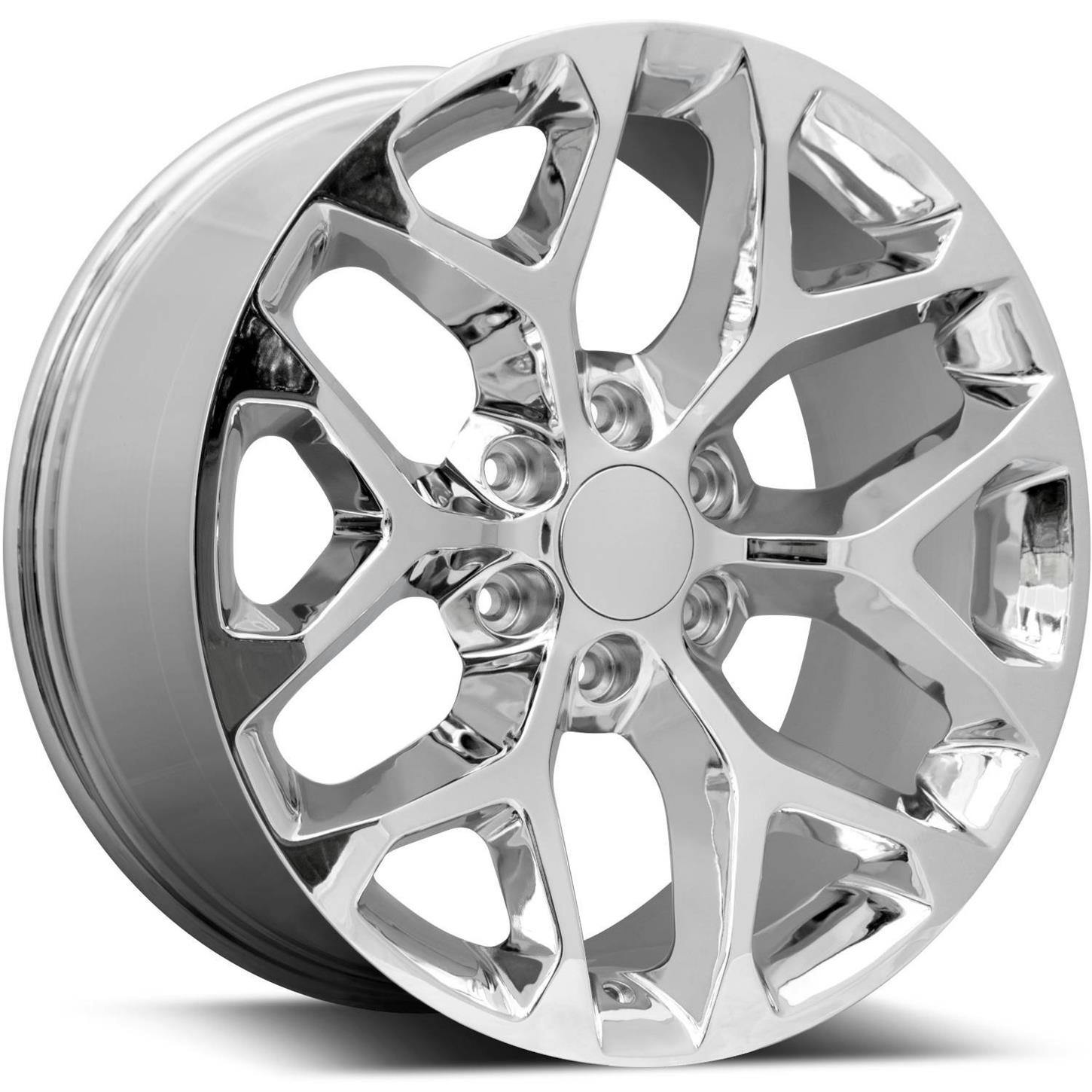 Rev Wheels 582C-2298324 582 Series, 22x9, 6x5.5, 5.94 BS, Chrome