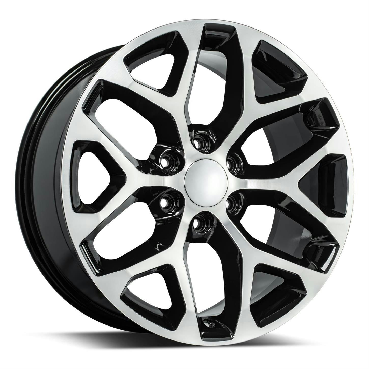 Rev Wheels 582MB-2298328 582 Series, 22x9, 6x5.5, 6.1BS, Machined