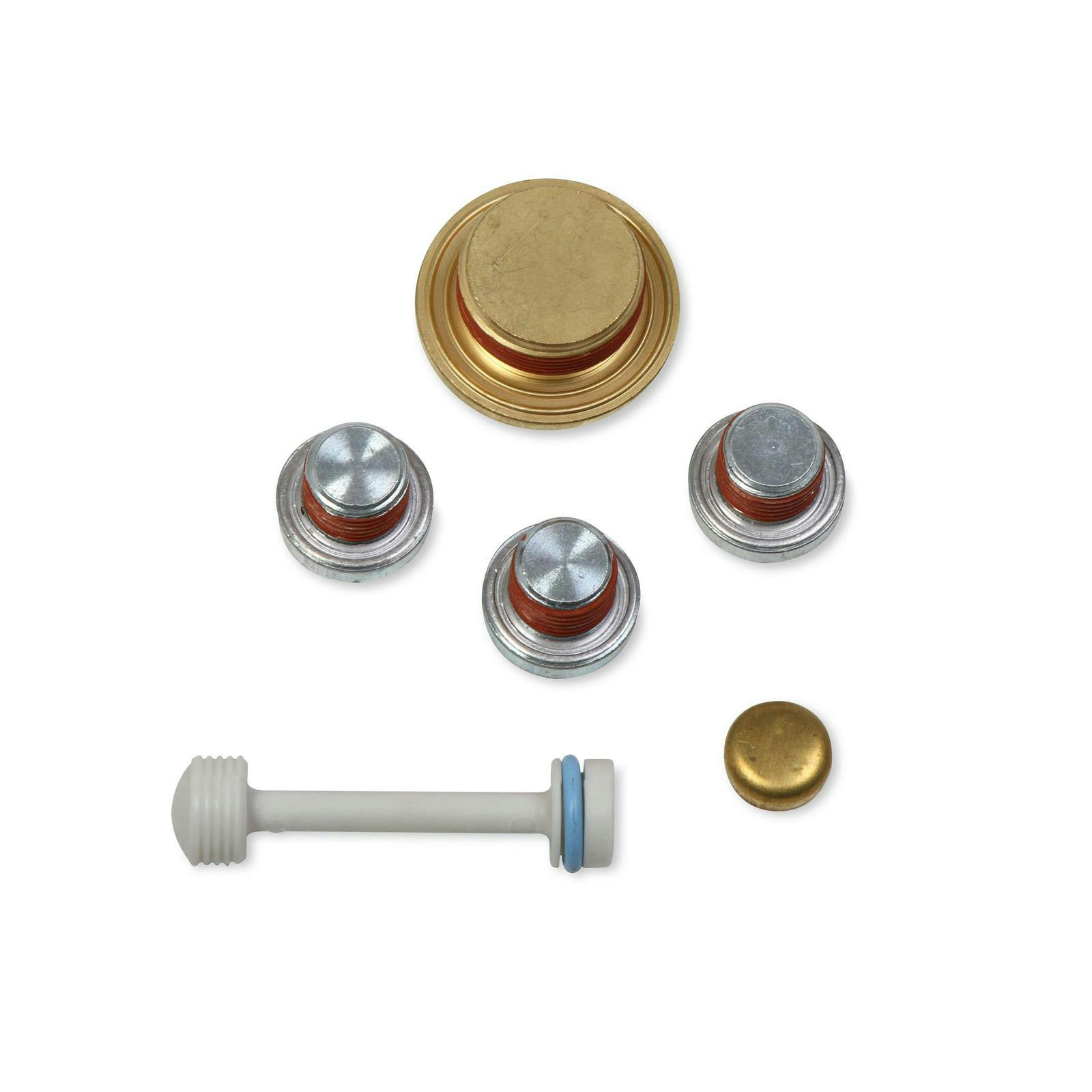 Mr Gasket 61210G Block Plug Hardware Kit, 1997-2015 GM LS Engines