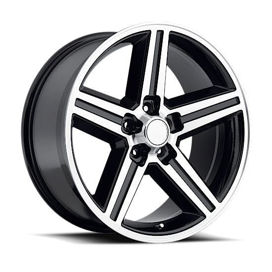 Rev Wheels 652MB-2934 652 Series IROC, 22x9, 5x4.75, 5.6BS, Black