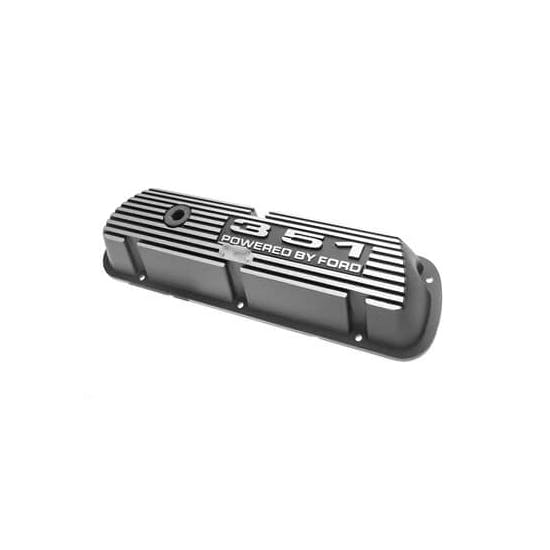 Scott Drake 6A582-351 69-73 Ford Aluminum Valve Covers W/351 Logo