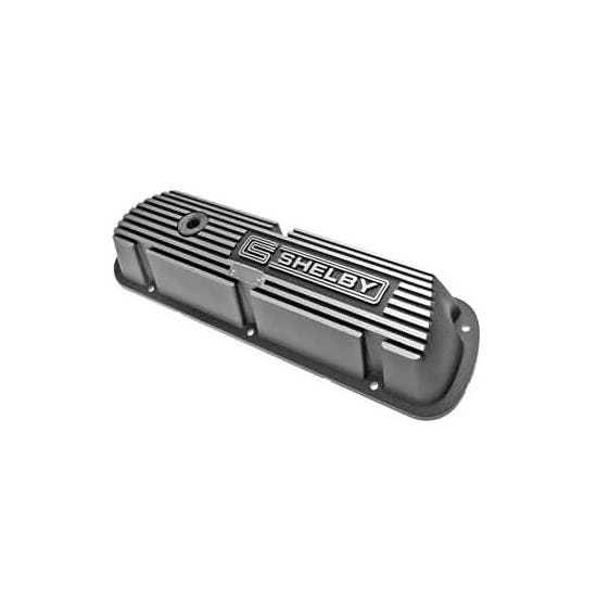 Scott Drake 6A582-S 64-73 Ford Valve Covers W/ Shelby Logo, Pair