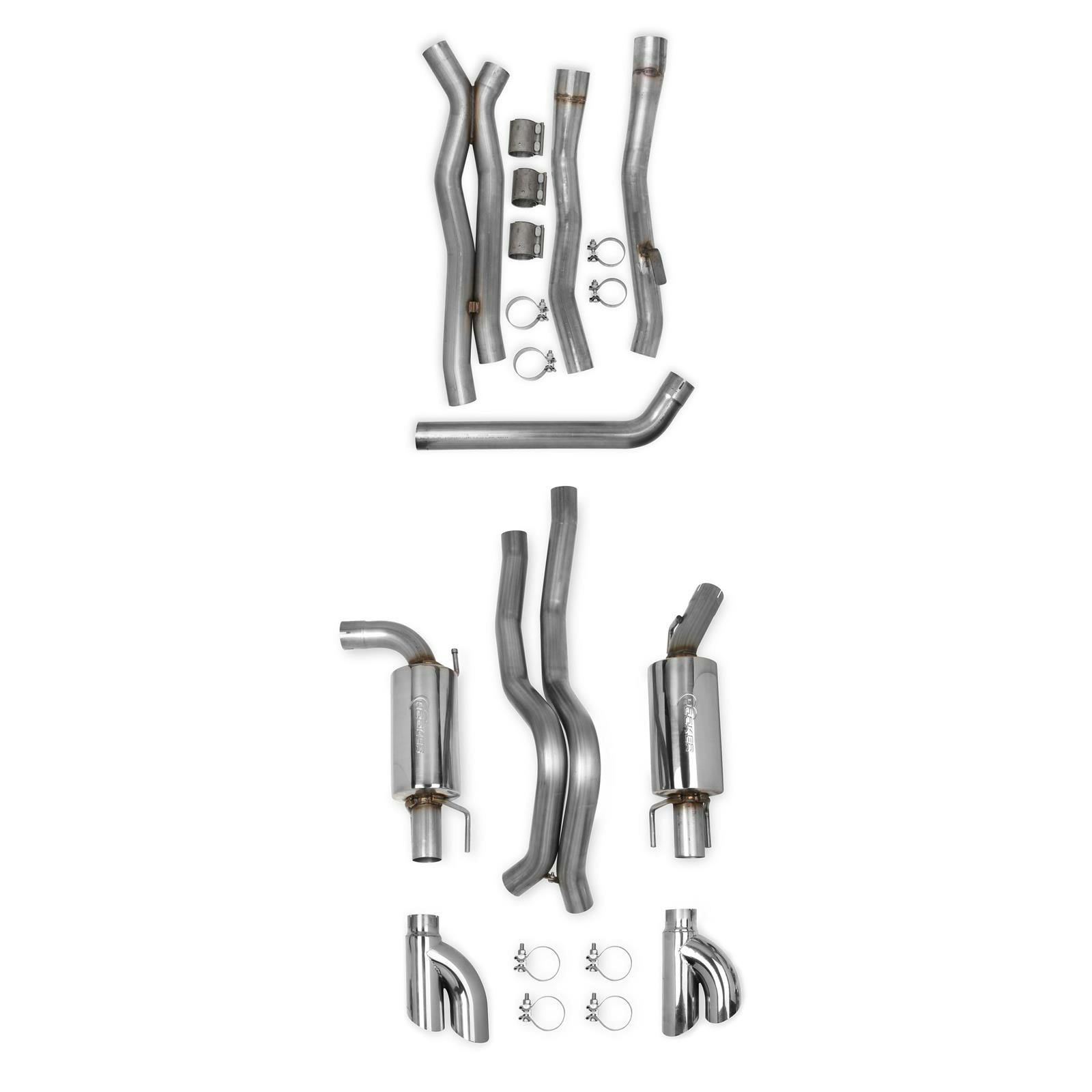 Hooker 70501326-RHKR BlackHeart Header-Back Exhaust Kit