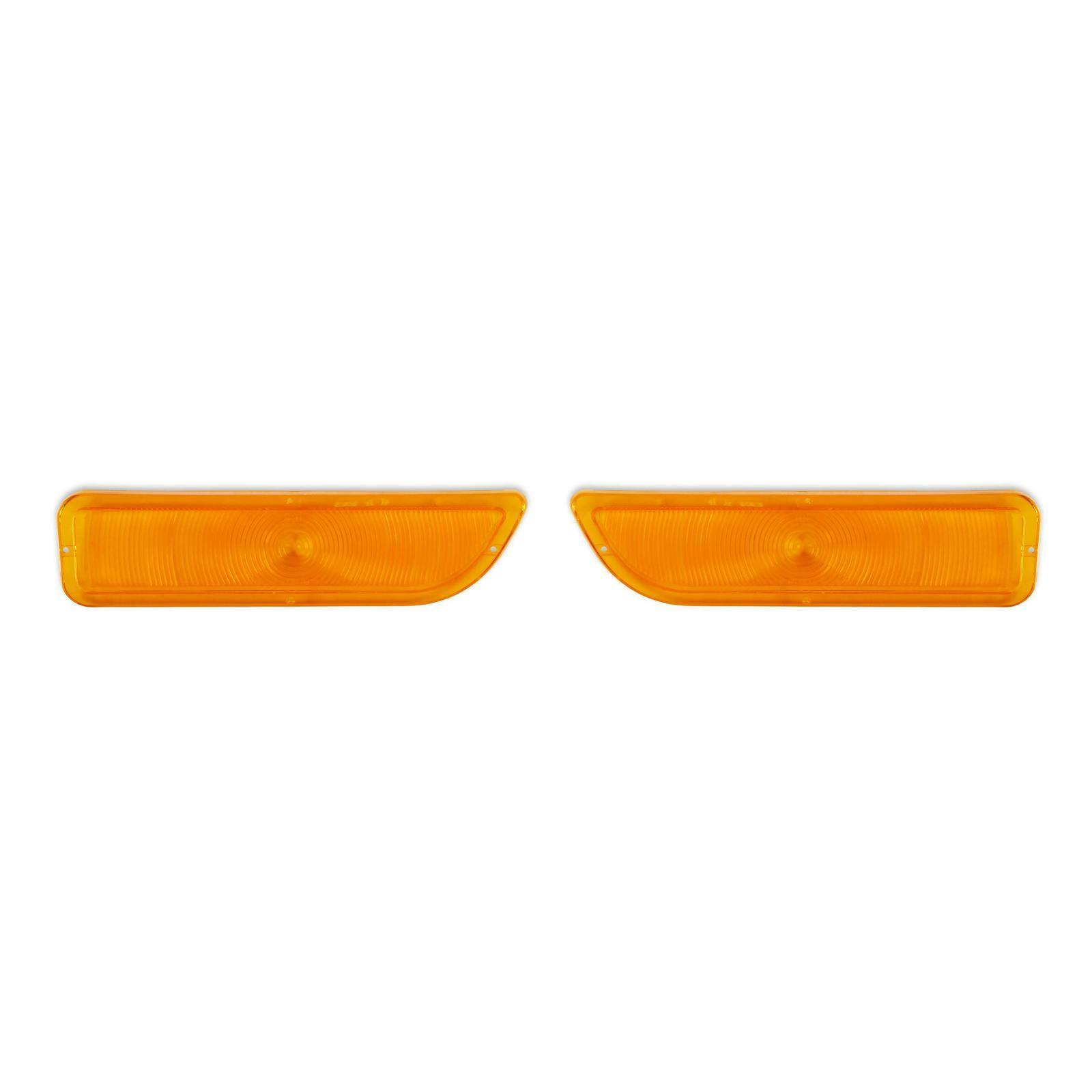 Holley 07-140 62-66 C/K Fleetside Parking Light Lens, Pair, Amber