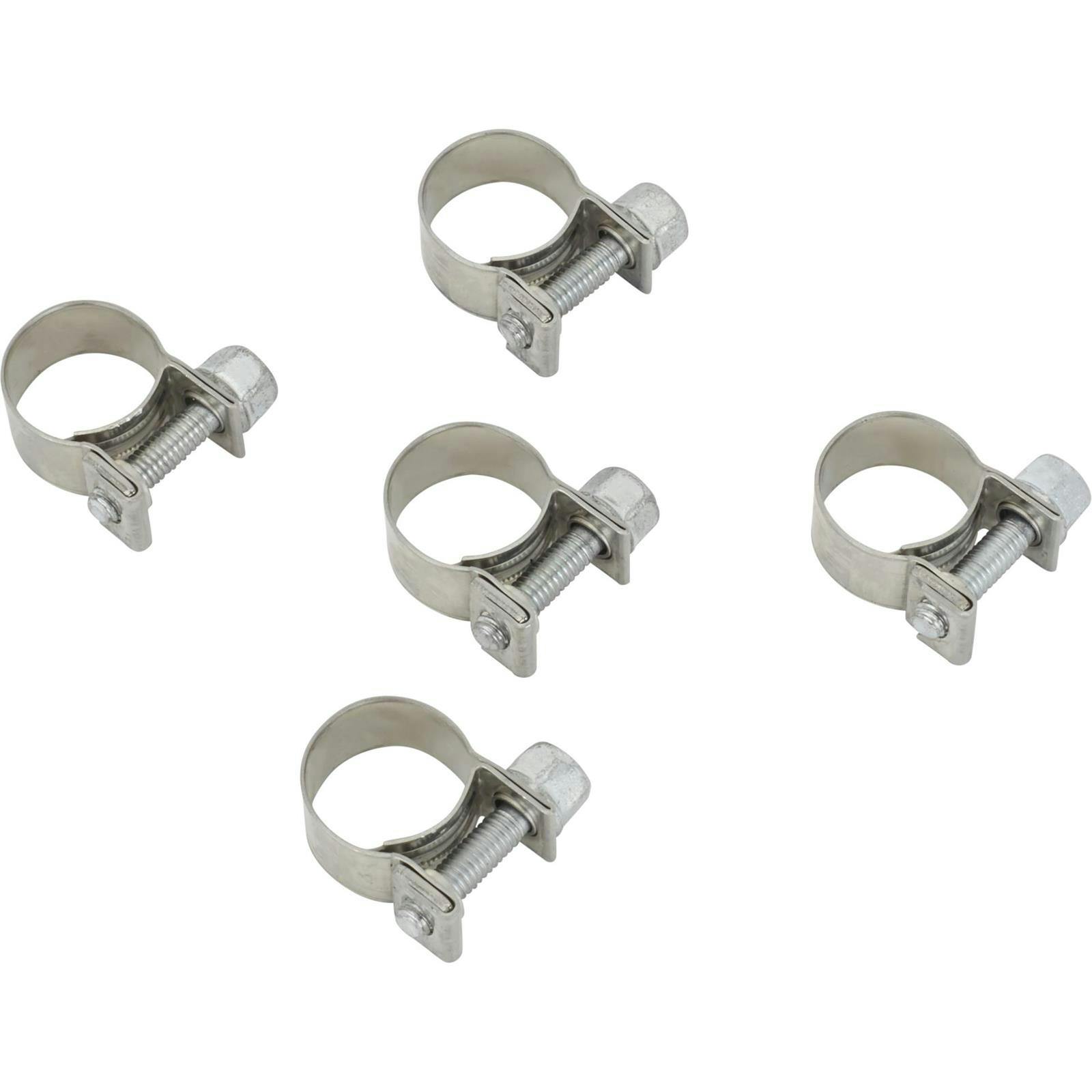 Earls 750005ERL Vapor Guard Screw Type 5/16 Inch Hose Clamp 5/Pk