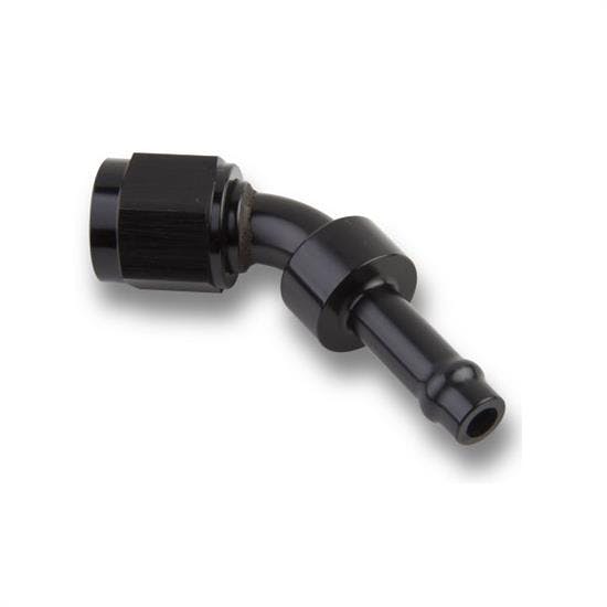 Earls 754156ERL Vapor Guard 45 Deg Hose End -6 to 5/16 Inch