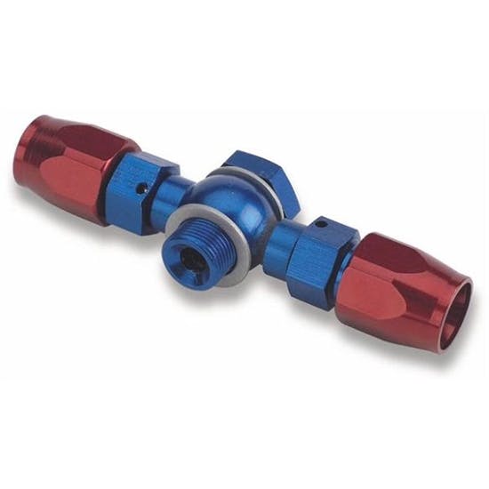 Earls 807994ERL 9/16-24 thread -6 AN Hose Double Banjo Hose End