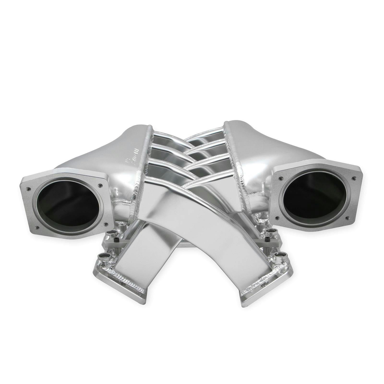Holley Sniper 820201 Fabricated Intake Manifold, 92mm LS1, Silver