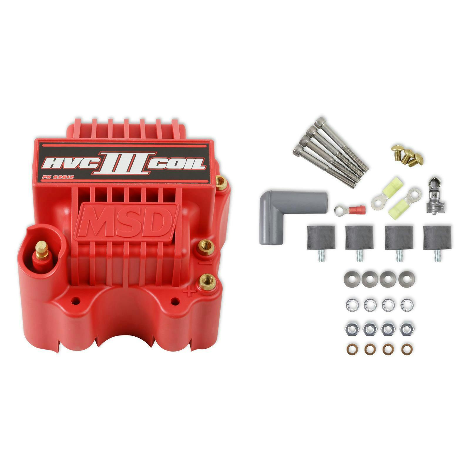 MSD 82612 MSD Ignition Coil, HVC-3 Series, Red