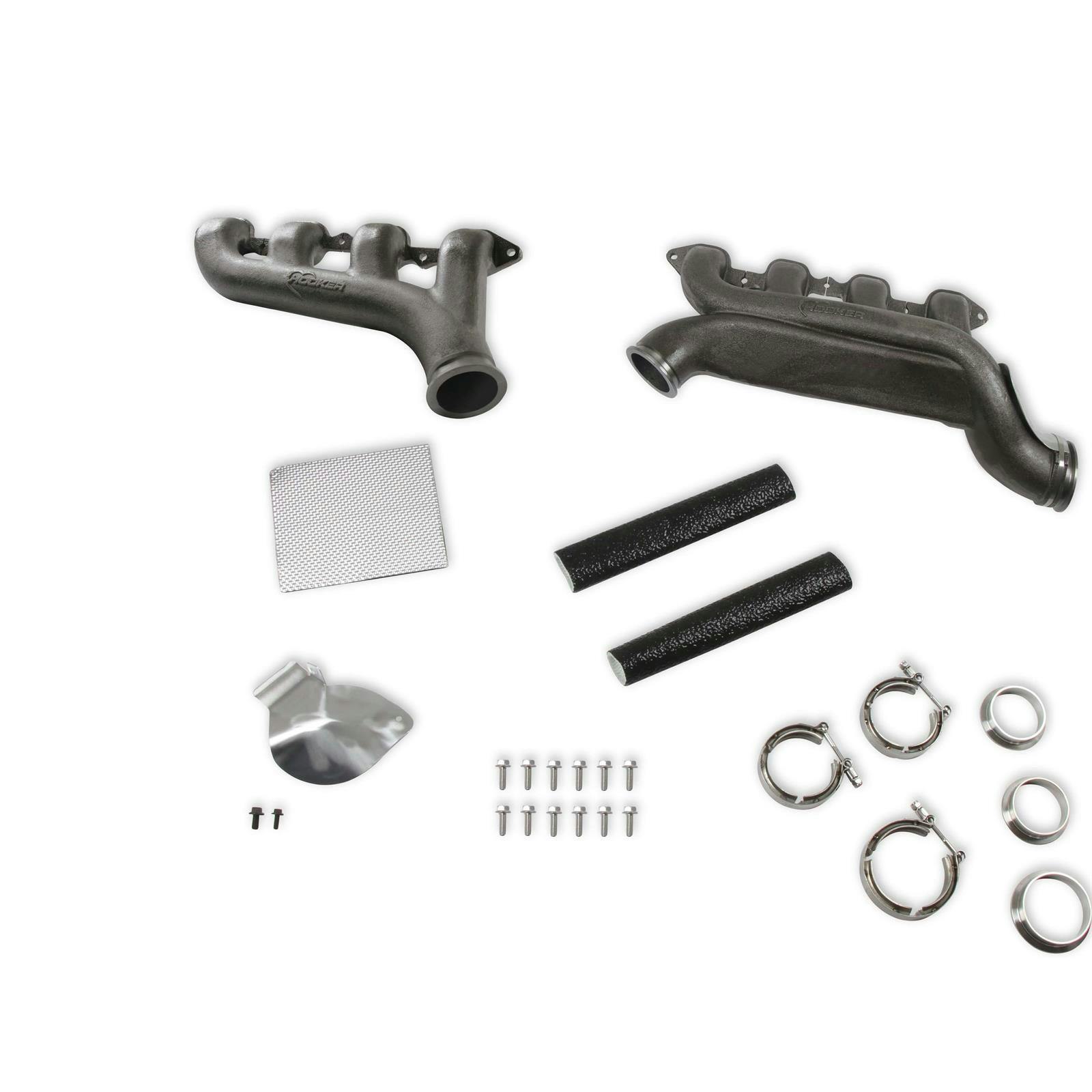 Hooker Headers 8540HKR GM LT Turbo Exhaust Manifolds, Natural