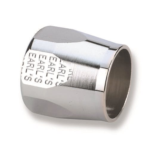 Earls 900306ERL Chrome Fuel Line Hose Clamp, Econ-O-Fit Size 6