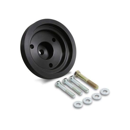 Weiand 90592 144 PowerCharger Crank Pulley, 6-Rib