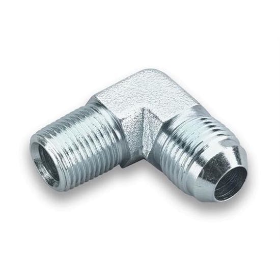 Earls 962204ERL 90 Degree -4 AN Male to 1/8 Inch NPT Elbow, Zinc