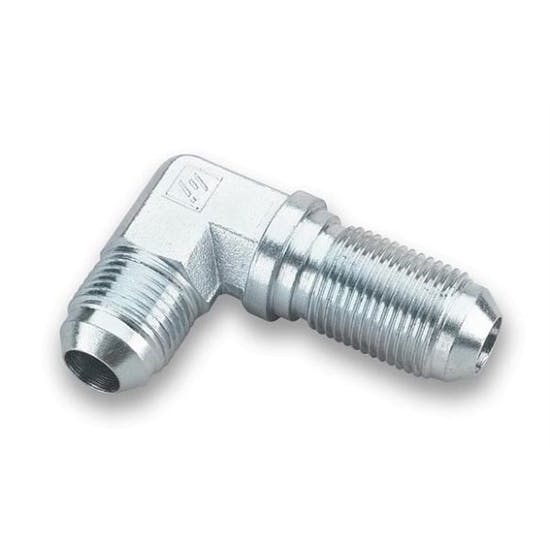 Earls 963303ERL 90 Degree -3 AN Bulkhead Union, Zinc Plated Steel