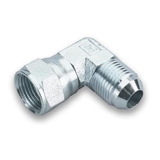 Earls 966304ERL 90 Degree -4 AN Male to -4 AN Female Swivel, Zinc