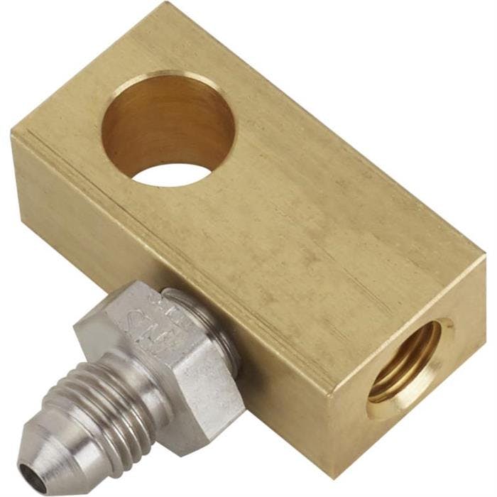 Earls 972054AERL 3/8-24 Inch IF -3 AN Male T Style Brake Line Adapter