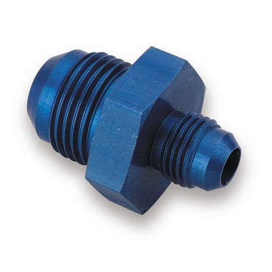 Earls 991912ERL Blue Anodized -8 AN Male to -6 AN Male Union Reducer