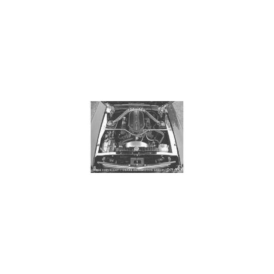 Scott Drake ACC-UHT-69 69-70 Ford Underhood Stainless Trim