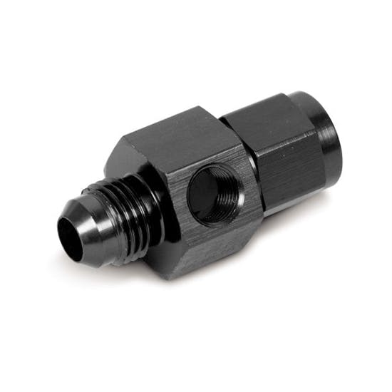 Earls AT100199ERL Fuel Pressure Gauge Adapter -6 Male to -6 Female