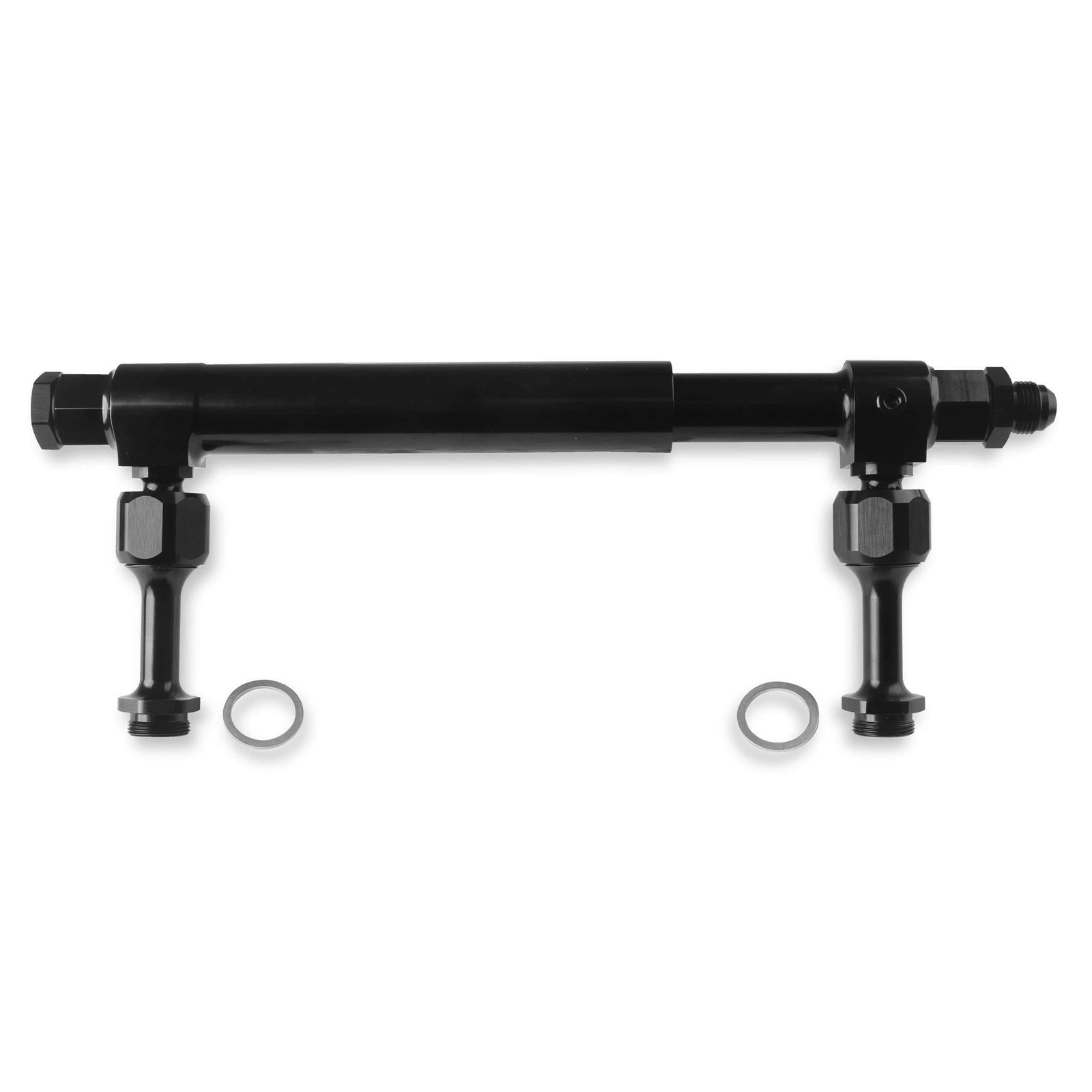Earls AT105008ERL Billet Fuel Log, Holley 7/8-20 Threads