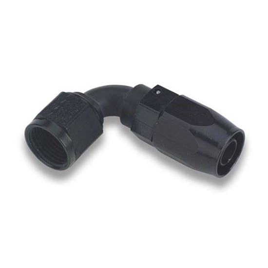 Earls AT809106ERL 90 Degree -6 AN Female to -6 AN Swivel Seal Hose