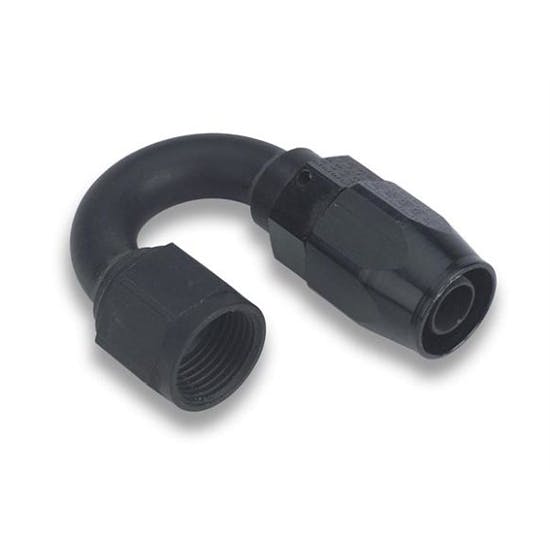 Earls AT818006ERL 180 Degree -6 AN Female to -6 AN Swivel Seal Hose