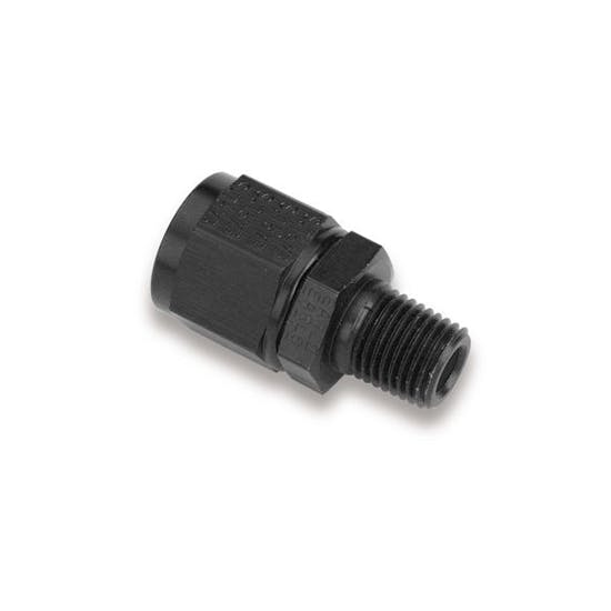 Earls AT916106ERL Straight -6 AN Swivel to 1/4 Inch Male NPT Adapter