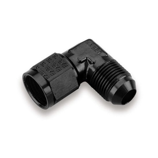 Earls AT921104ERL 90 Degree -4 AN Male to -4 AN Female Swivel