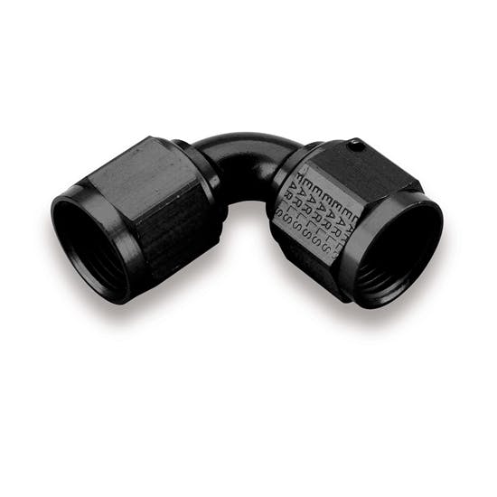 Earls AT935106ERL 90 Degree -6 AN Female to Female Swivel Adapter