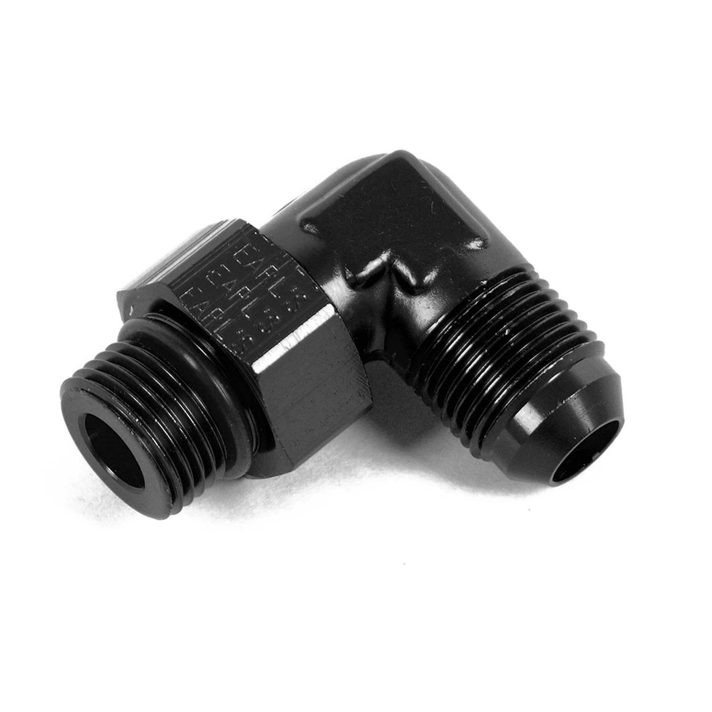 Earls AT949091ERL 90 Degree -6 AN Male to 12mm x 1.25 Swivel Adapter