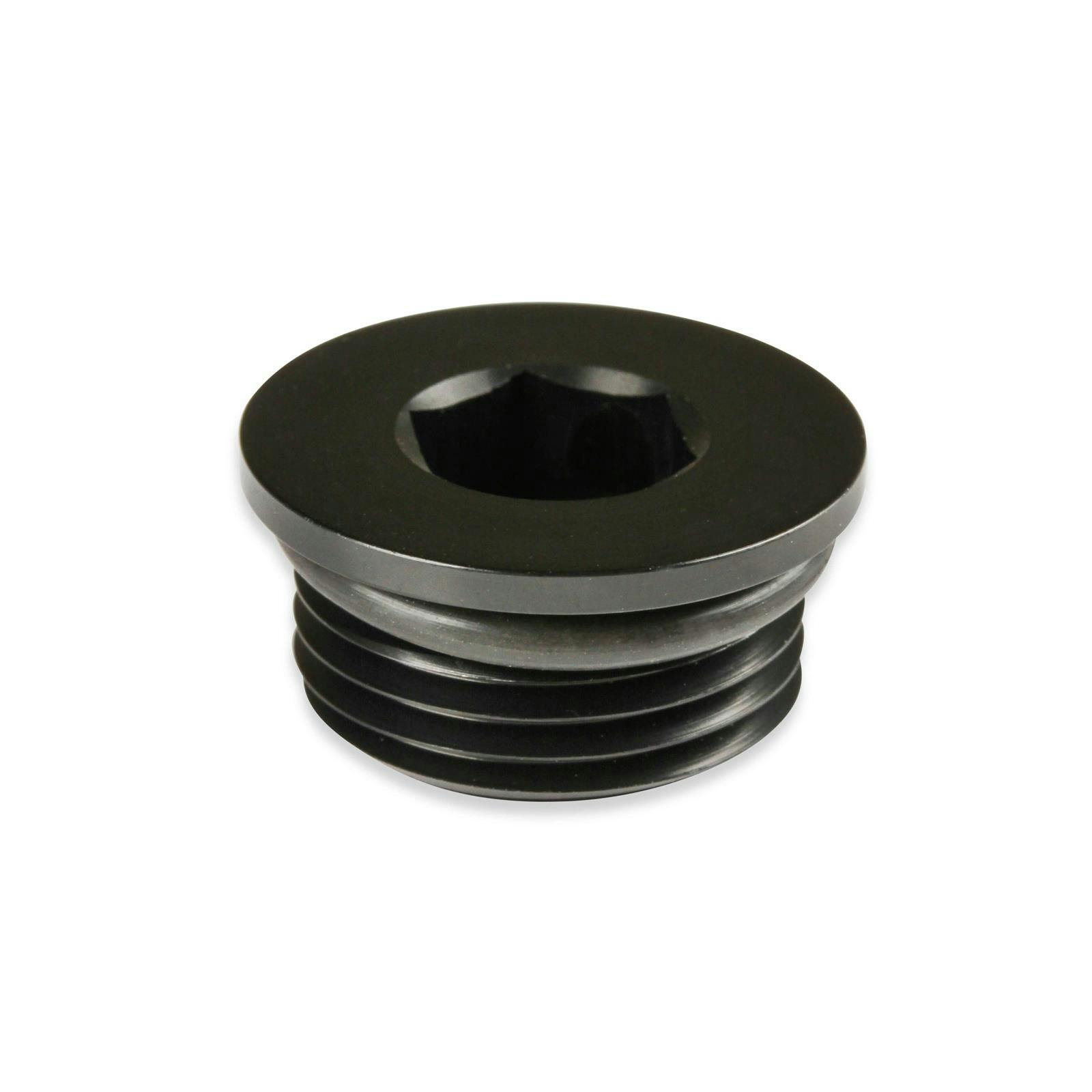 Earls AT981310ERL -10 AN ORB Plug O-Ring Seal Port Fitting, Black