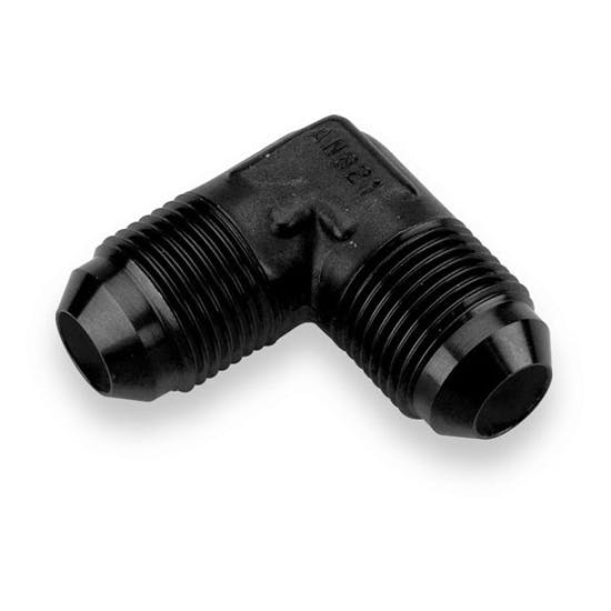 Earls AT982106ERL 90 Degree -6 AN Male Elbow, Anodized Aluminum