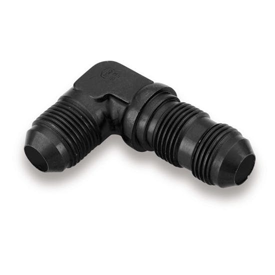 Earls AT983306ERL 90 Degree -6 AN Bulkhead Fitting, Anodized Aluminum