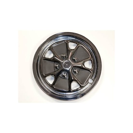 Scott Drake C5ZZ-1007-HC 64-67 Ford Plastic Hub Caps, 14 Inch