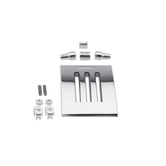 Scott Drake C5ZZ-18A651-KIT 64-66 Ford Heater Plate And Knob Kit