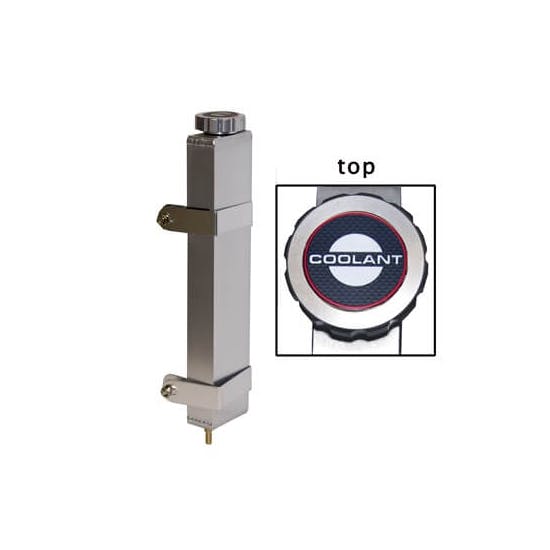 Scott Drake C5ZZ-8C077-AL 65-68 Ford Radiator Overflow Tank, Alum