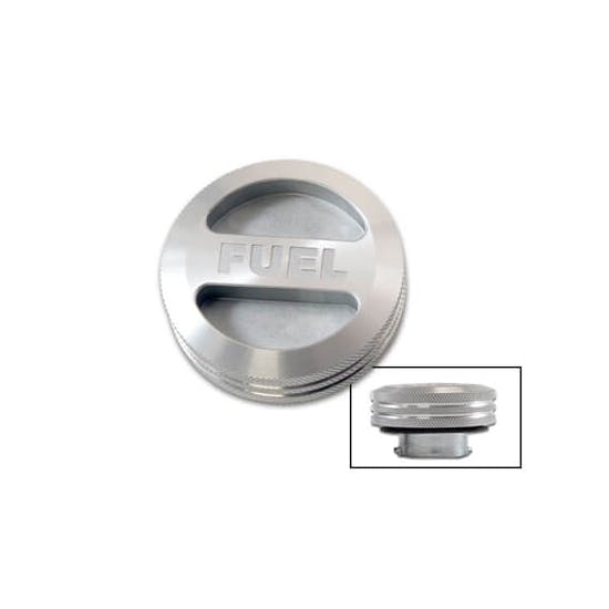 Scott Drake C6TZ-9030-BL-2 71-77 Bronco Billet Fuel Cap, Deep Cup