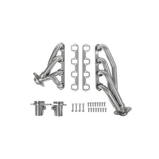 Scott Drake C6TZ-9430-SS-SH 66-77 Bronco Stainless Shorty Headers