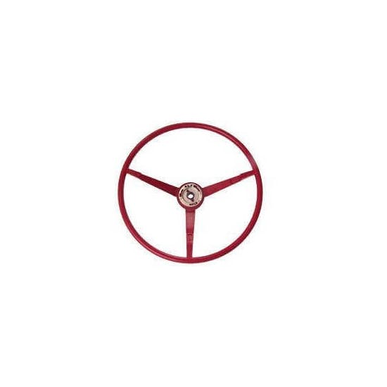 Scott Drake C6ZZ-3600-DR 66 Ford Steering Wheel, Dark Red