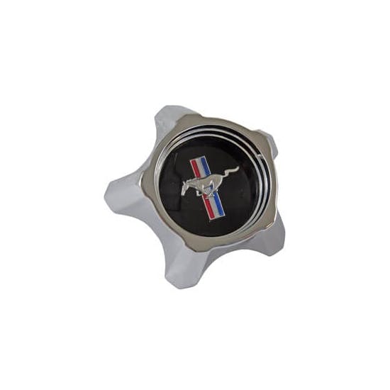 Scott Drake C7ZZ-1130-B 67 Ford Styled Steel Hub Cap, Black